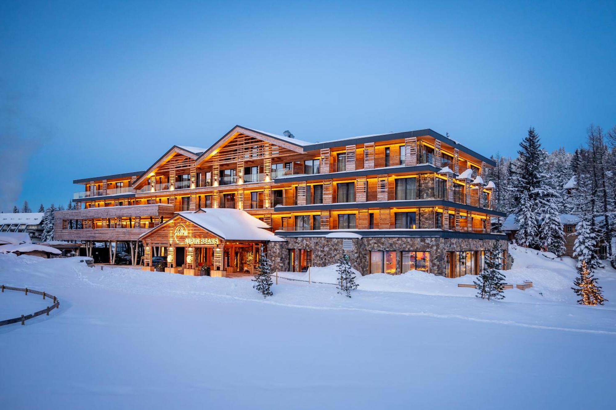 Alpin Peaks Hotell Turracher Hohe Exteriör bild