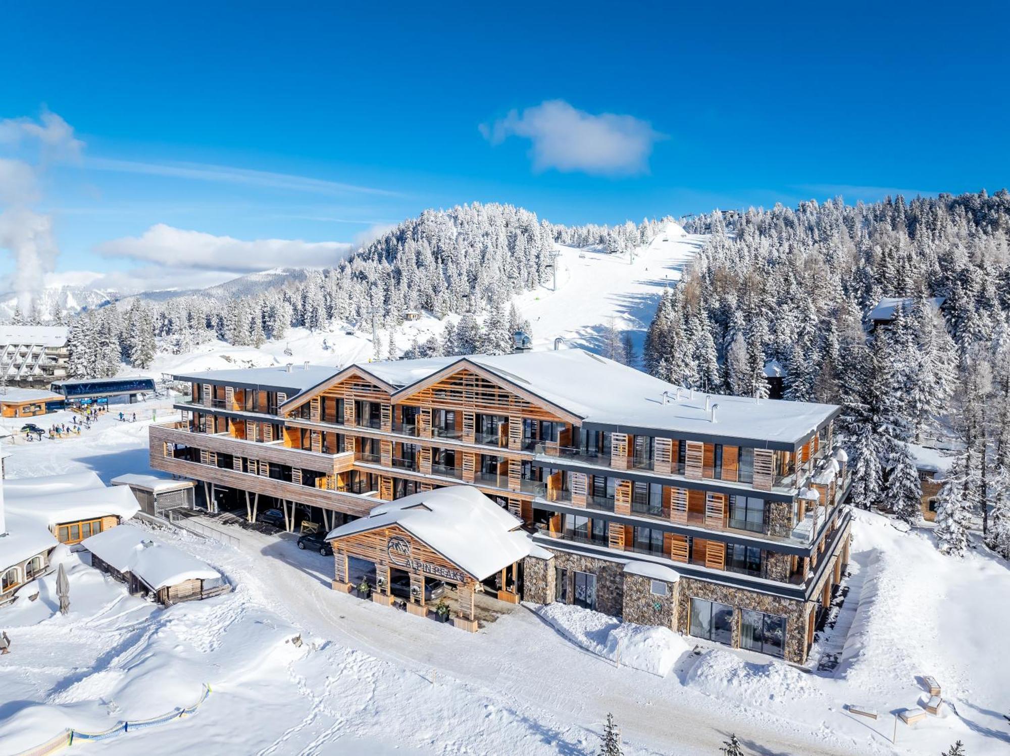 Alpin Peaks Hotell Turracher Hohe Exteriör bild