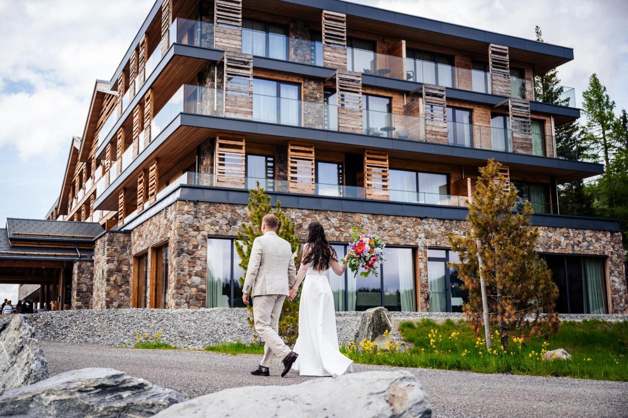Alpin Peaks Hotell Turracher Hohe Exteriör bild