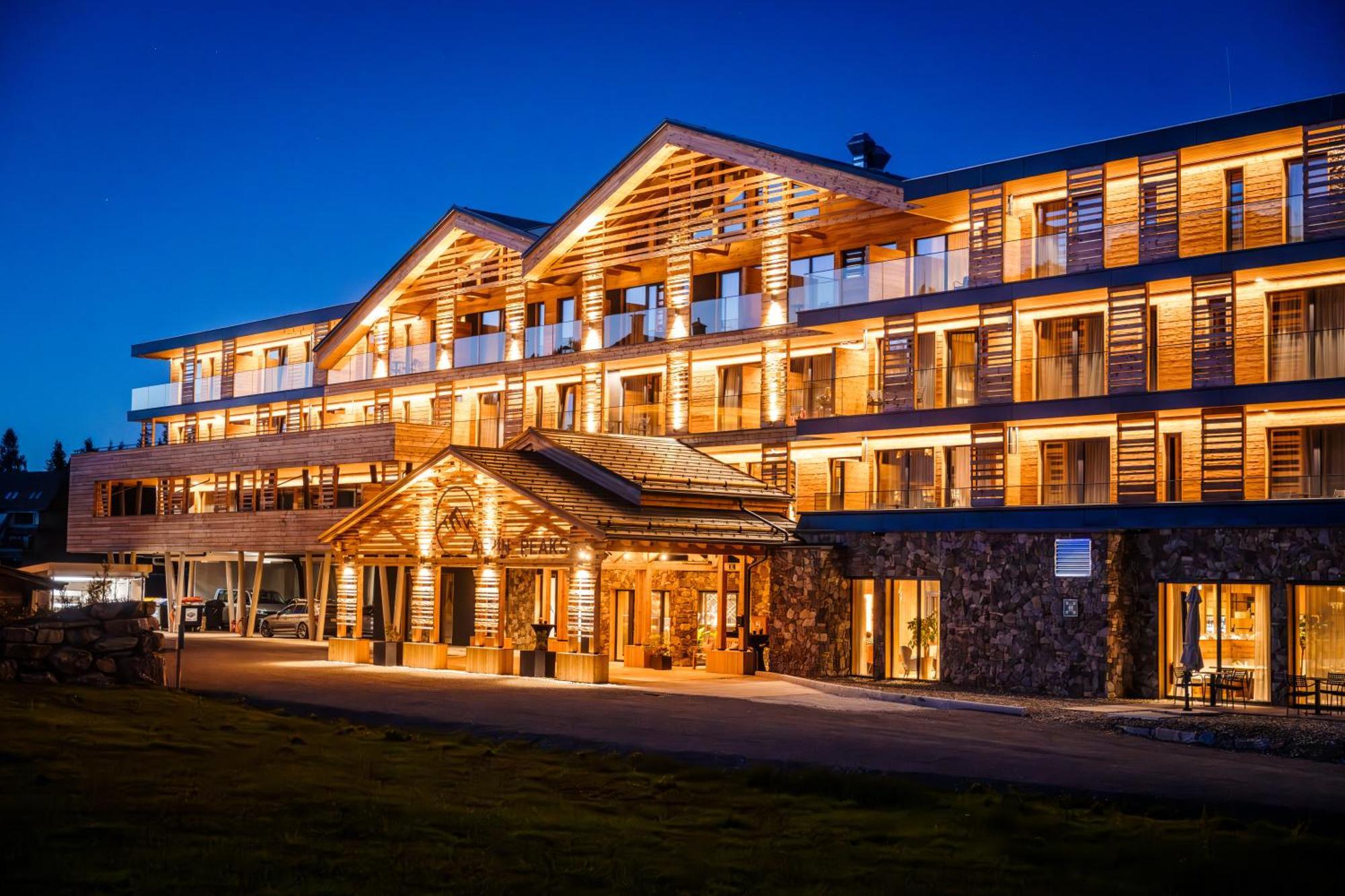 Alpin Peaks Hotell Turracher Hohe Exteriör bild
